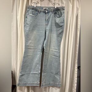 Judy Blue Light Blue Wide Leg Jeans